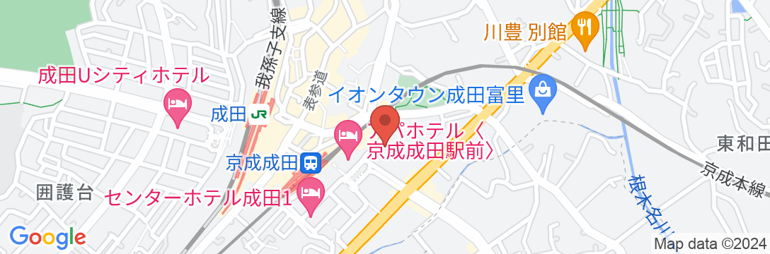 リッチモンドホテル成田の地図