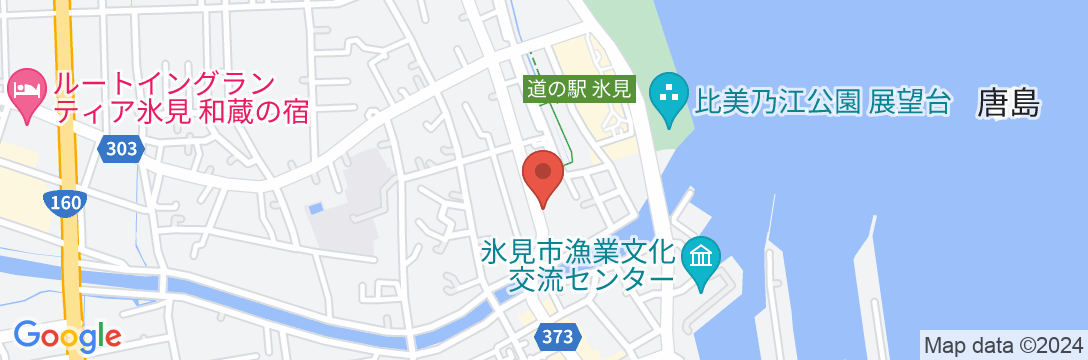 池田屋旅館の地図