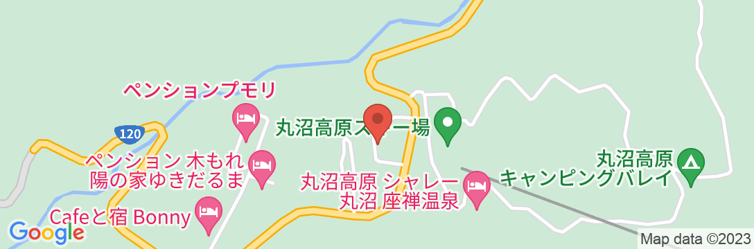 プチホテル リージェントハウス (丸沼高原)の地図
