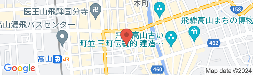 飛騨牛専門 旅館清龍(せいりゅう)の地図