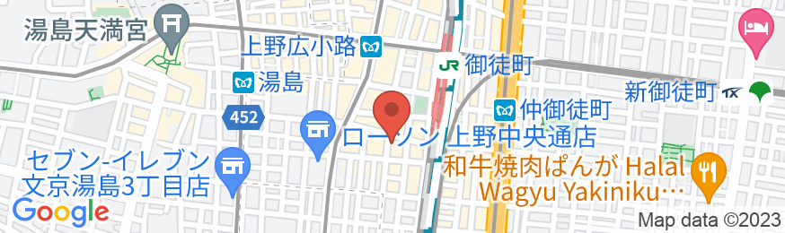 吉池ホテルの地図