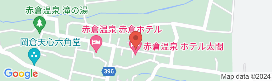 赤倉温泉 赤倉パークホテルの地図