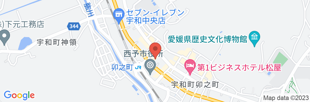 冨士廼家旅館の地図