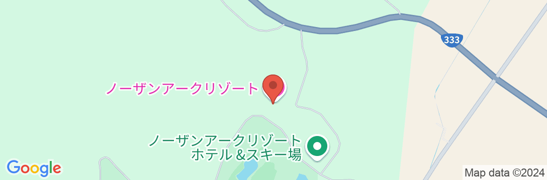 ノーザンアークリゾートホテルの地図