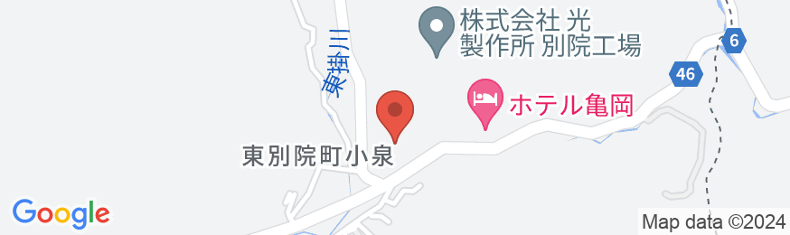 ホテル亀岡の地図