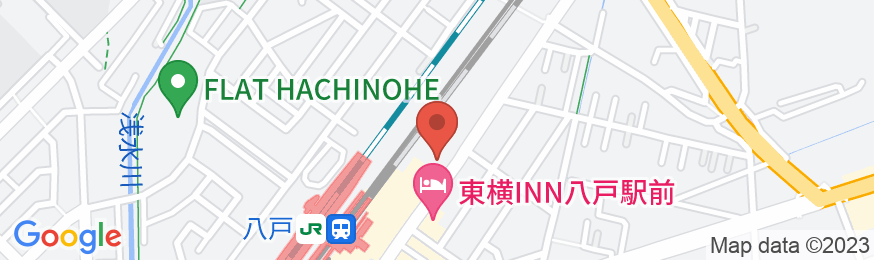 コンフォートホテル八戸の地図