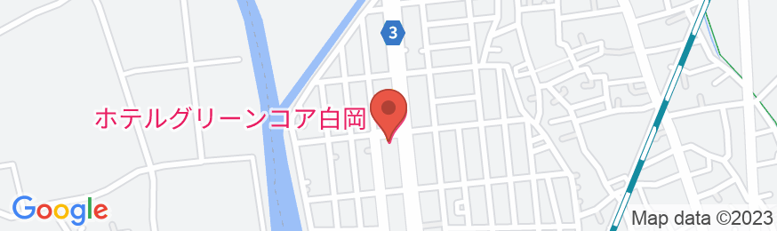 ホテルグリーンコア白岡(久喜ICより5分・駐車場無料)の地図