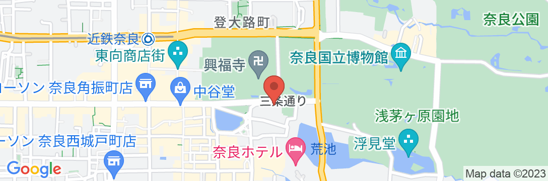 大仏館の地図