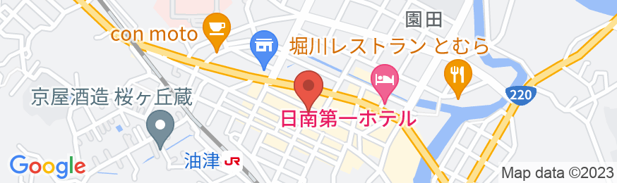 旅館 いろは<宮崎県>の地図