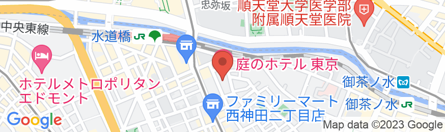 庭のホテル 東京の地図