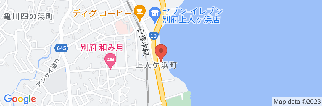 AMANE RESORT SEIKAI(潮騒の宿 晴海)の地図