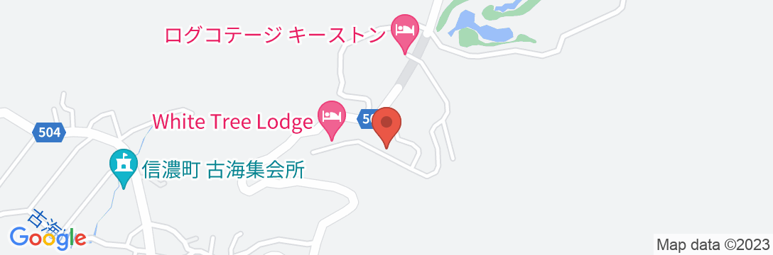 ペンション グリーンピース<長野県>の地図