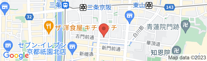 祇園 金瓢の地図