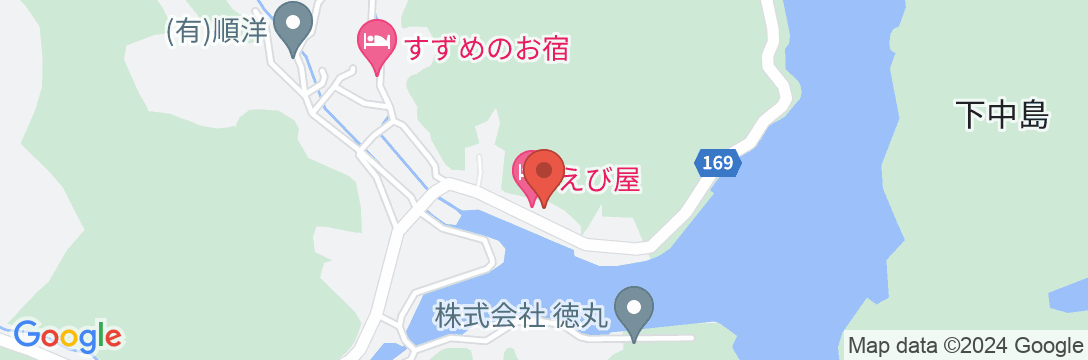 民宿 えび屋 <五島・若松島>の地図