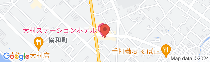 大村ステーションホテルの地図