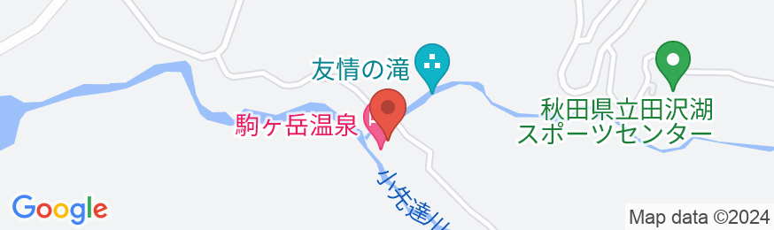 駒ヶ岳温泉の地図