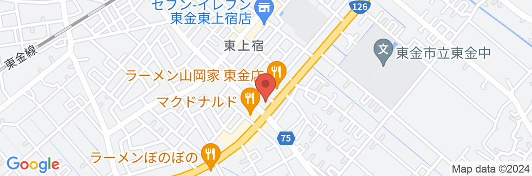 ロイヤルイン菊水・東金の地図