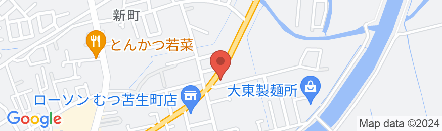 旅館 川野荘の地図