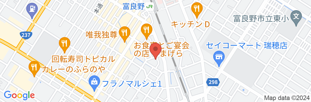 すずき旅館<北海道>の地図