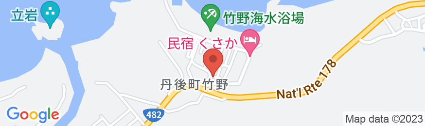 民宿 梅田荘の地図