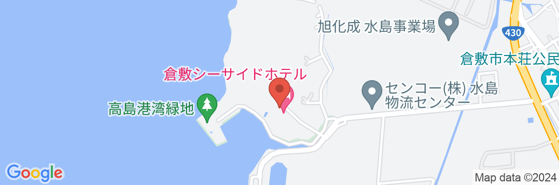 倉敷シーサイドホテルの地図