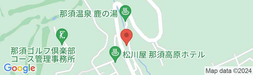 那須湯本温泉 民宿 松葉の地図