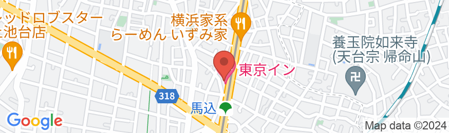 東京インの地図