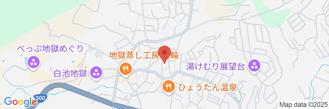 二彩乃湯宿 アサヒヤの地図