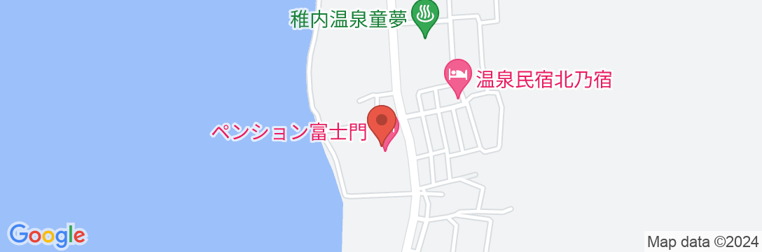 ペンション富士門の地図