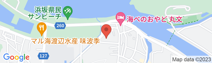 浜坂温泉 味の宿 緑風荘の地図