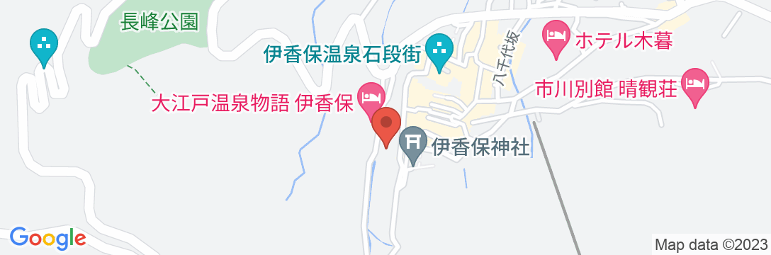 奥伊香保 旅邸 諧暢楼(かいちょうろう)の地図