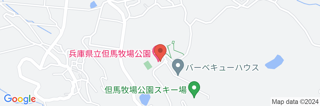 まきばの宿<兵庫県>の地図