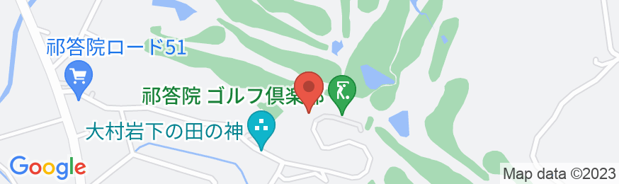 ホテル祁答院(けどういん)の地図