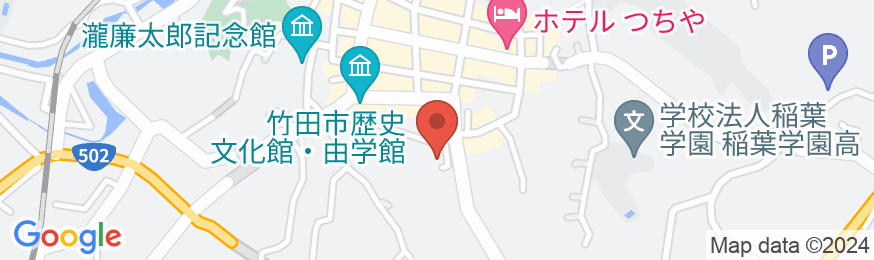 竹田茶寮の地図