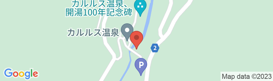 登別カルルス温泉 湯元オロフレ荘の地図