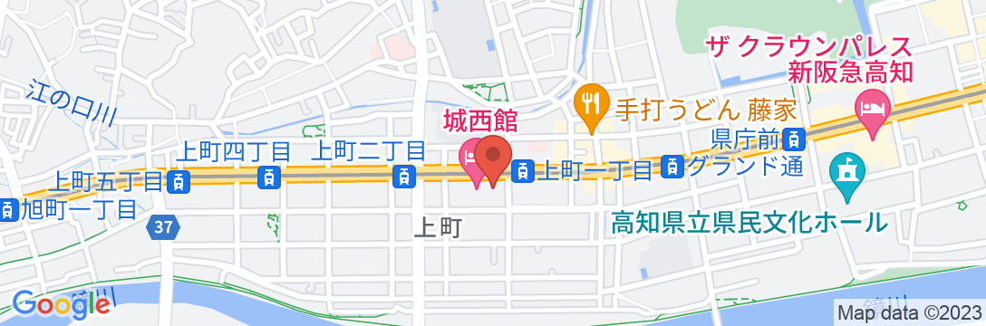 城西館(じょうせいかん)の地図