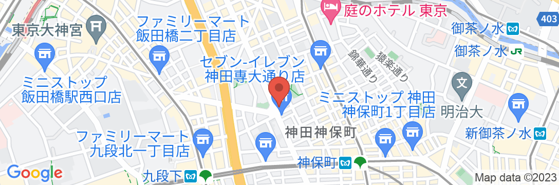 住友不動産ホテル ヴィラフォンテーヌ東京九段下の地図