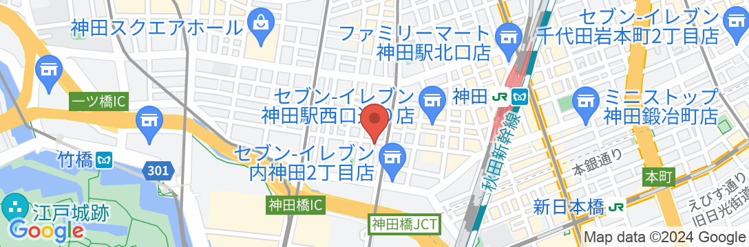 住友不動産ホテル ヴィラフォンテーヌ東京大手町の地図