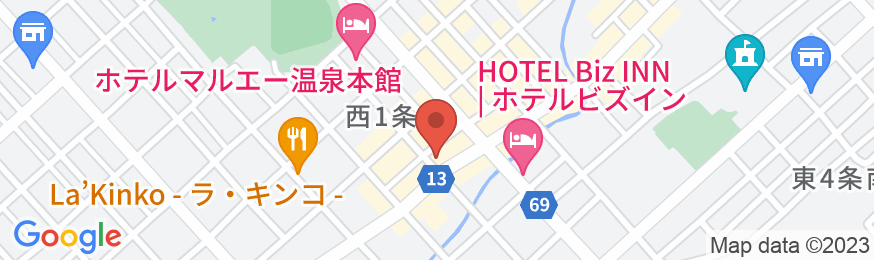 ビジネスホテル さとうの地図