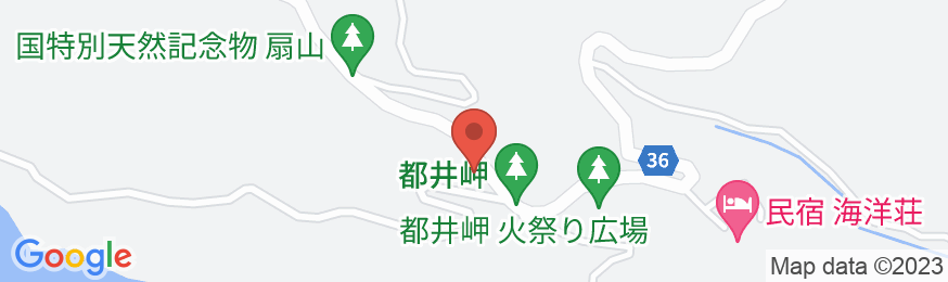 都井岬 国民宿舎の地図