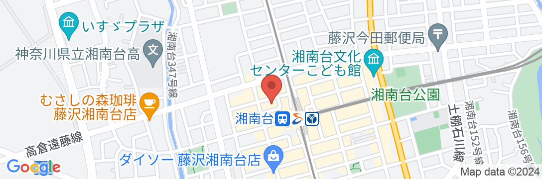 湘南台第一ホテル藤沢横浜の地図