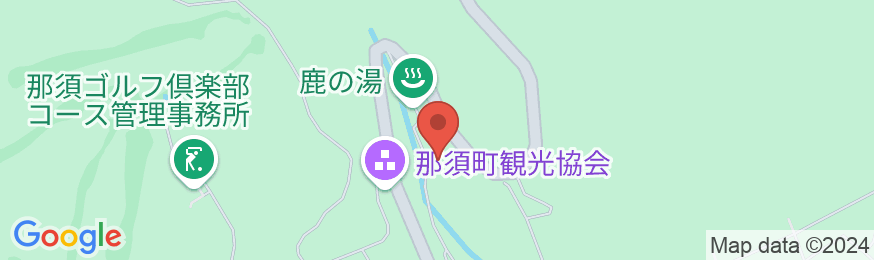 那須温泉 小林館の地図