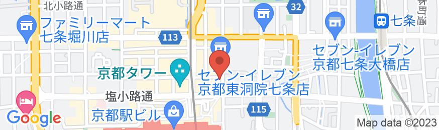 ホテル佐野家の地図