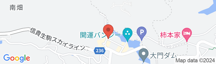 信貴山観光ホテルの地図