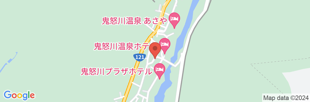 3つのドッグランを持つ愛犬・愛猫の宿 きぬ川国際ホテルの地図