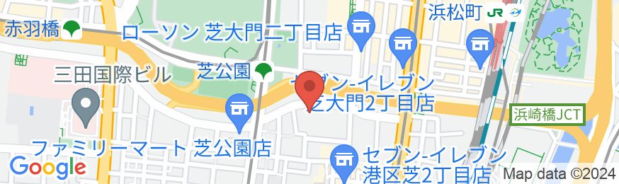 東京グランドホテルの地図