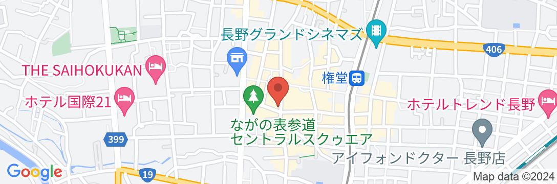 ホテルやまの地図