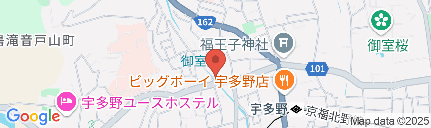 シャンブルドット ルブランの地図
