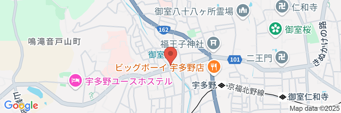 シャンブルドット ルブランの地図