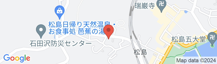 松島プチホテル びすとろアバロンの地図